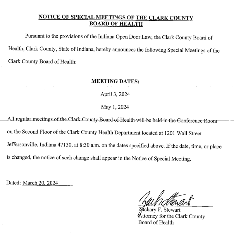 CCHD Special Meeting AgendaLeadership